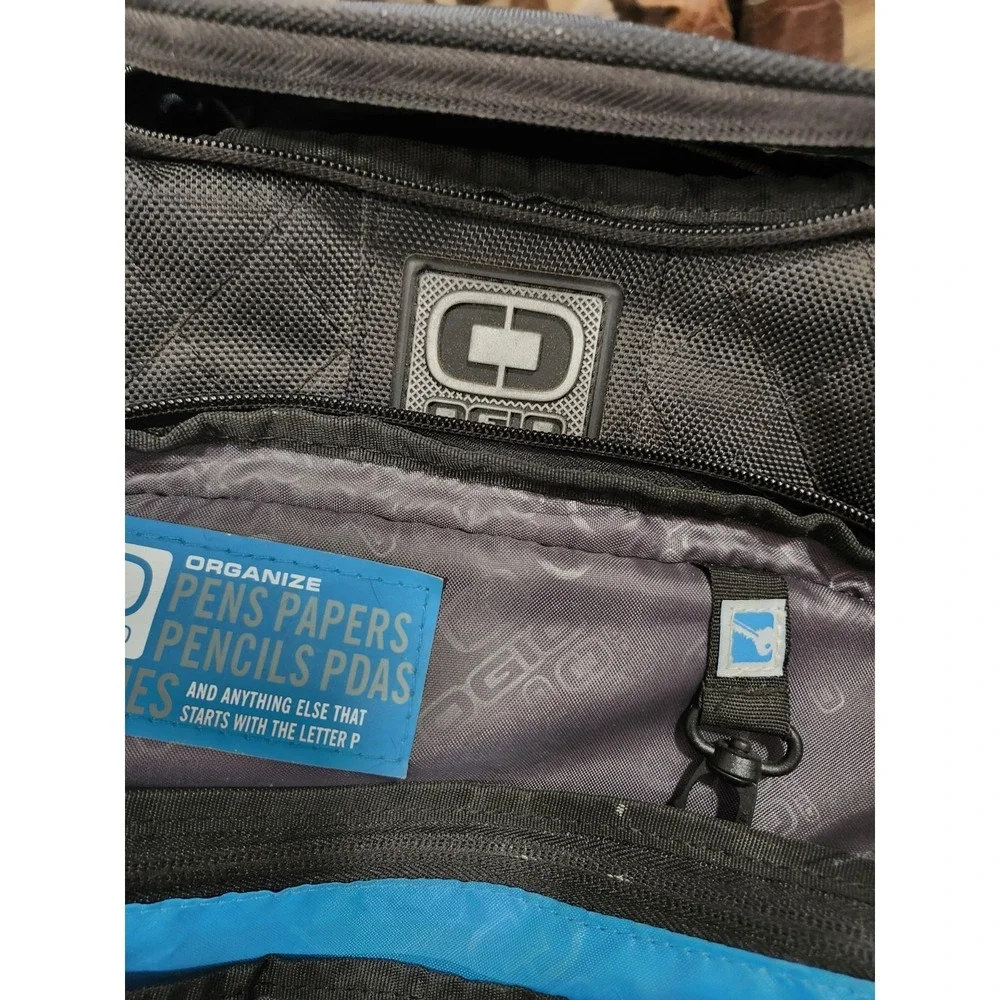 Ogio Proximo Laptop Backpack Audio Compatible Breathable Air Flow System Black